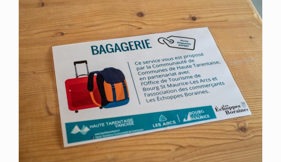 Bagagerie Luggage store Bourg Saint Maurice