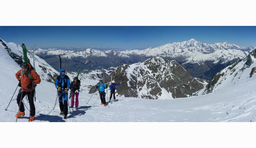  Ski de randonnée Le Mt Pourri avec les guides de haute montagne