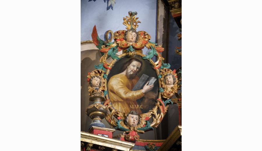 Saint-Marc Evangéliste Guided visit : coulours of baroque