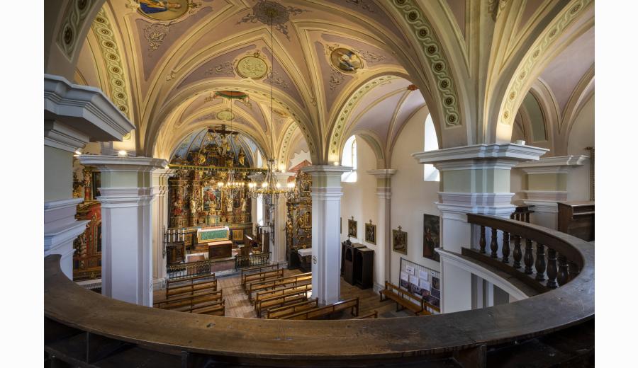 Eglise baroque de Hauteville-Gondon Guided visit : coulours of baroque